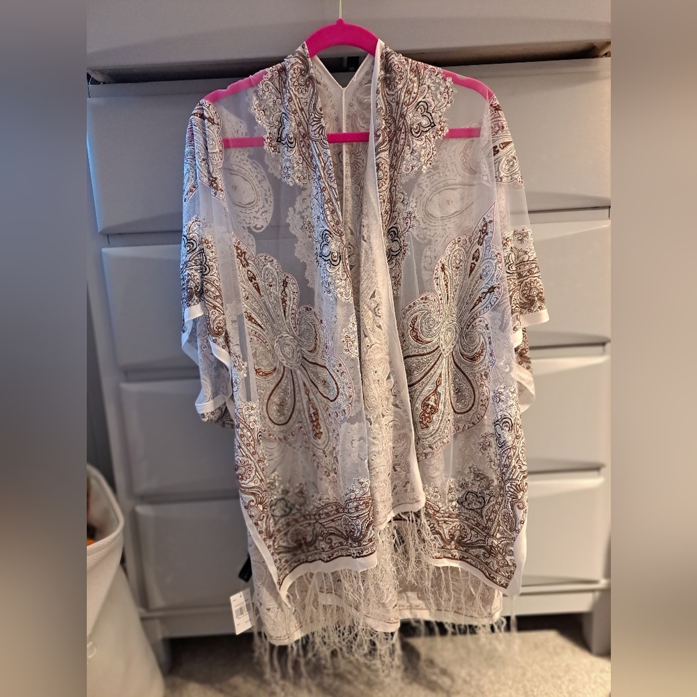 Sheer Kimono XL